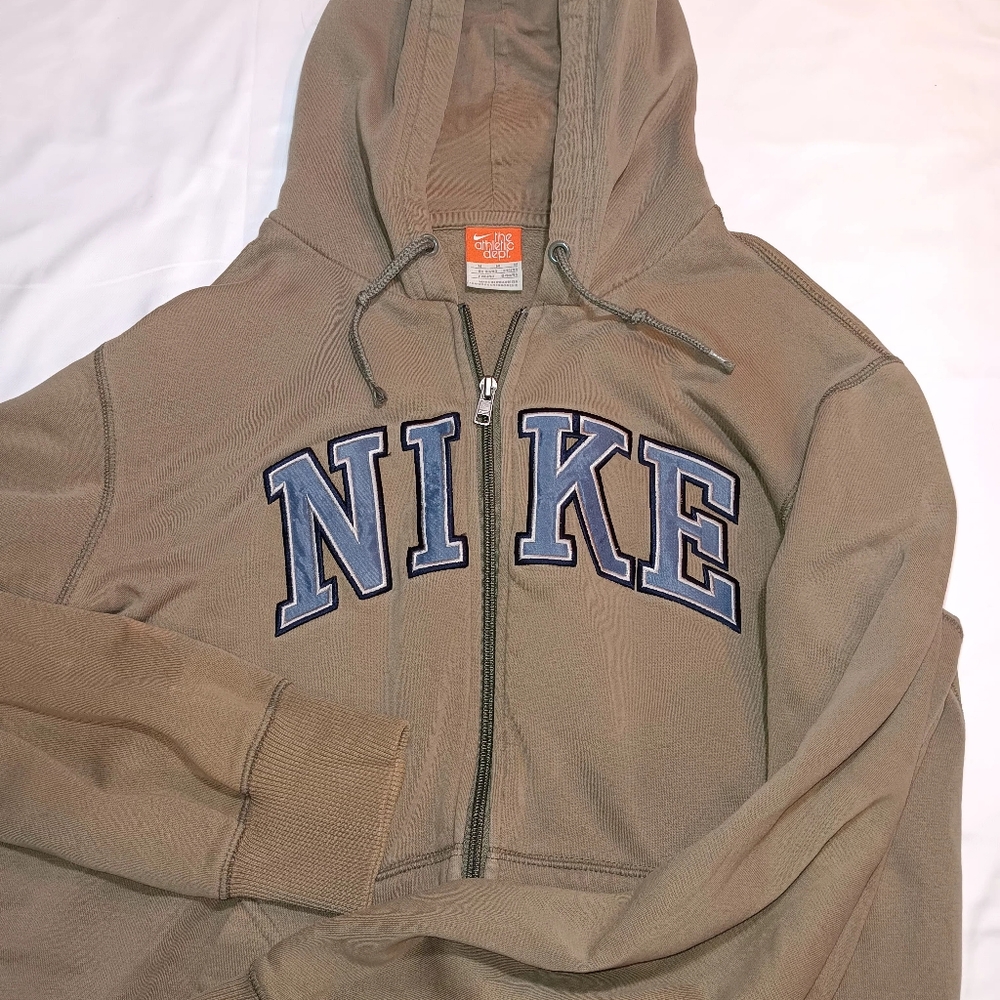 UNISEX NIKE VINTAGE FULL ZIPPER SWEATER SIZE MEDIUM - Picture 3 of 11
